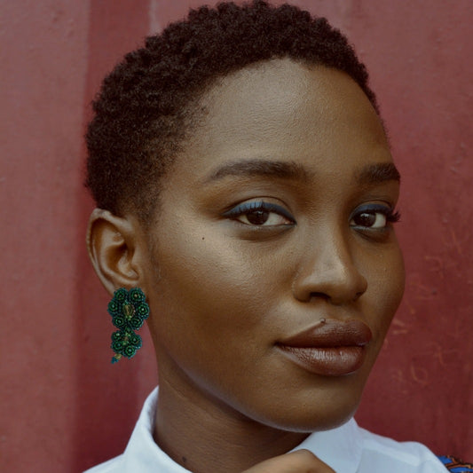 Petunias Fall Earrings