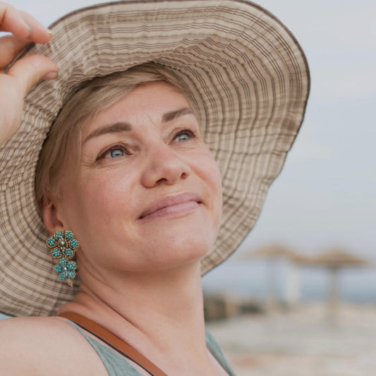 Petunias Fall Earrings