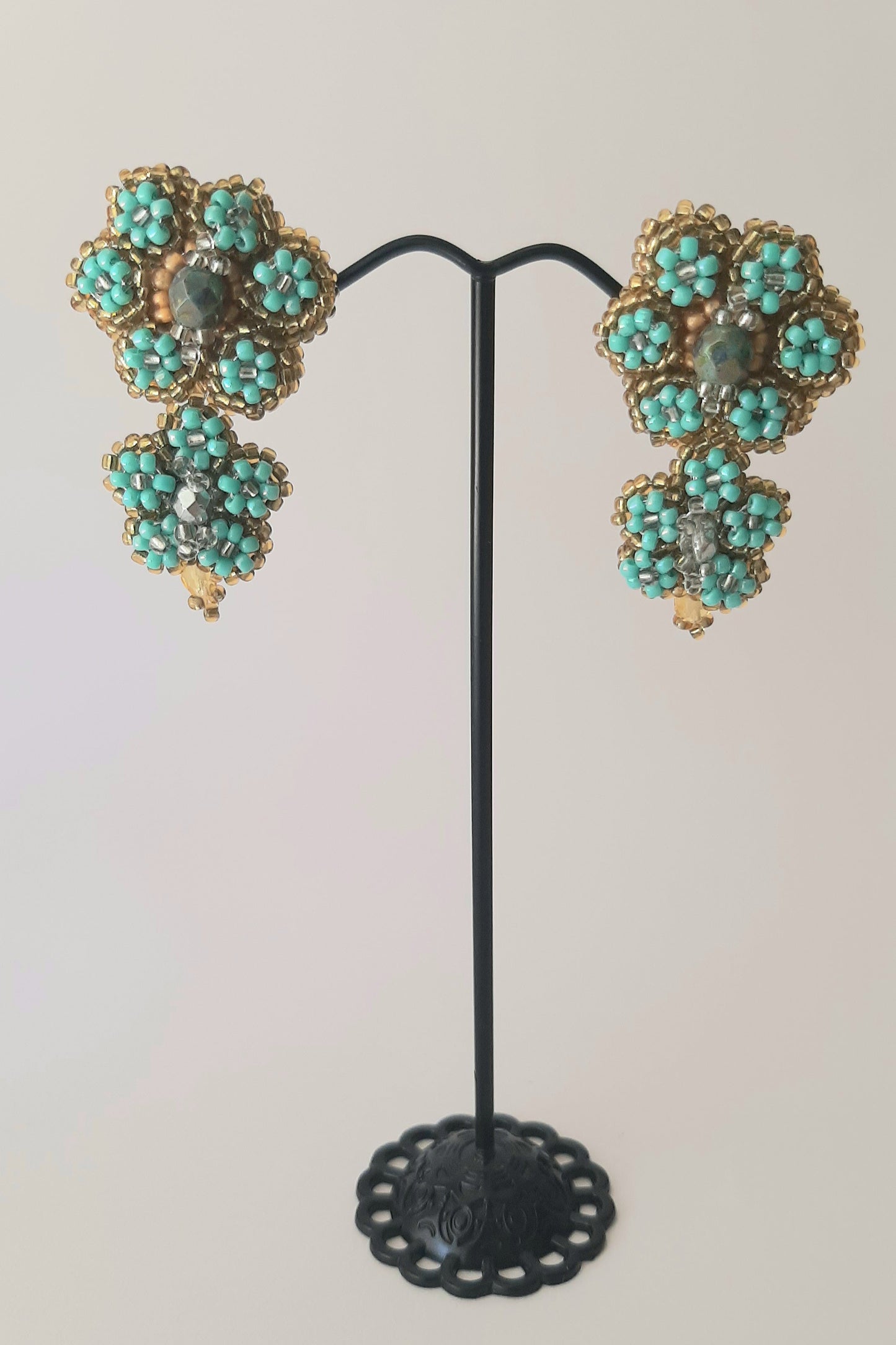 Petunias Fall Earrings