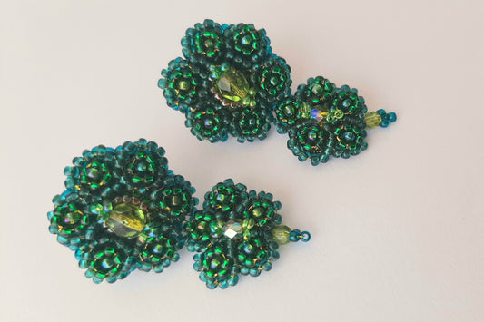 Petunias Fall Earrings