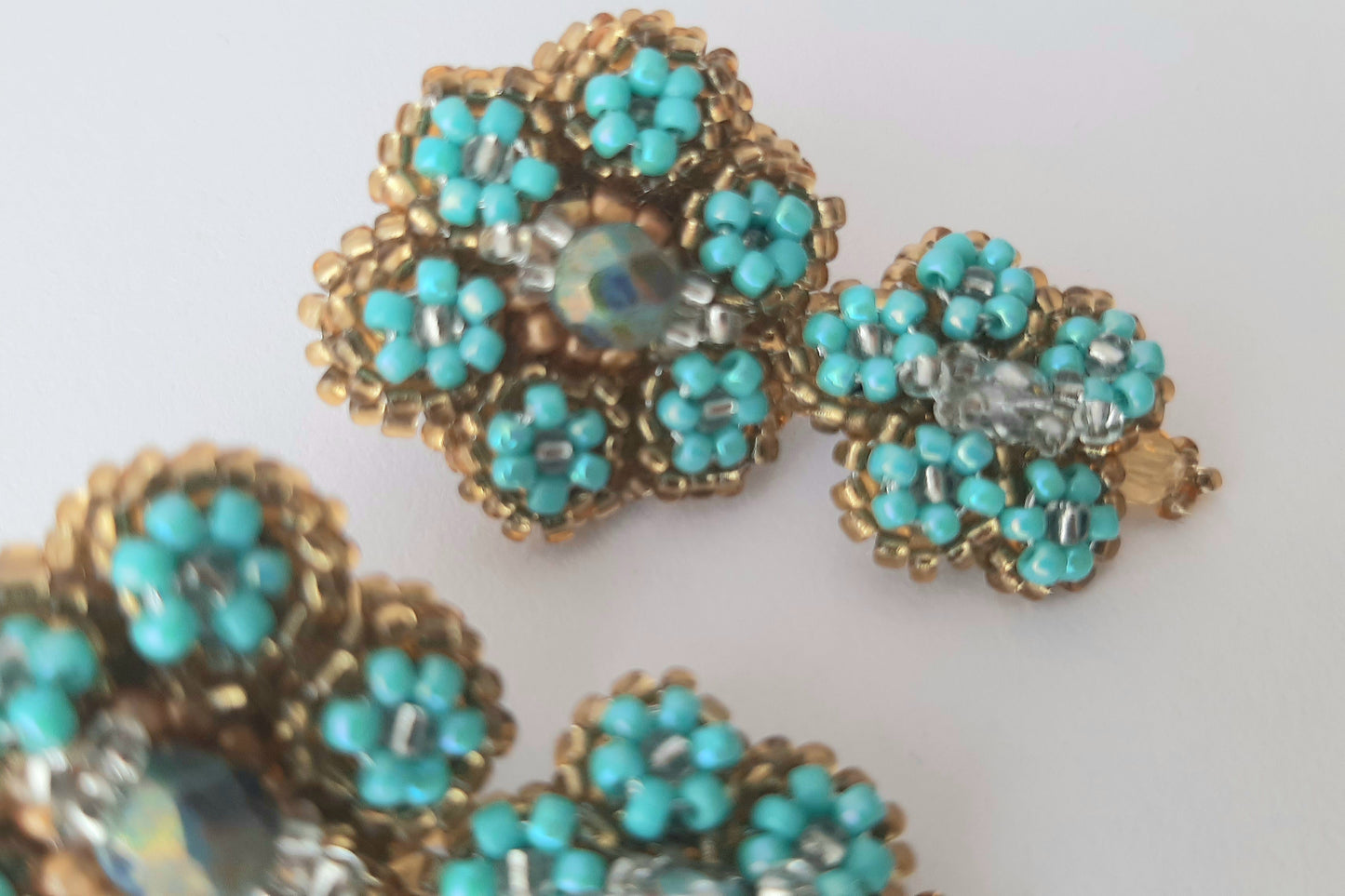 Petunias Fall Earrings